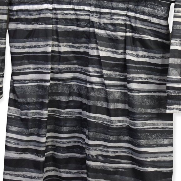 Lululemon Assemblage Jacket M Womens Stripe Rain Snap Button Lab Hoodie Pockets - Picture 11 of 11